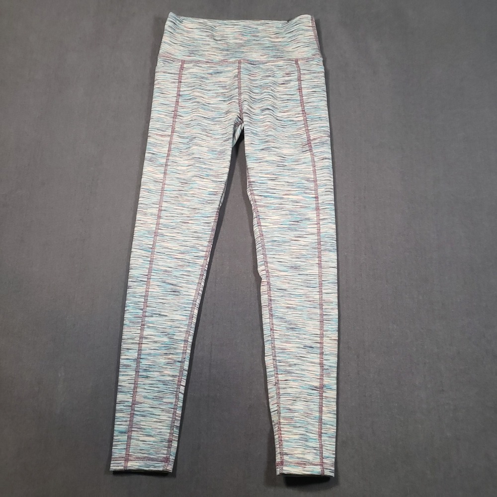 DSG Momentum High-Rise Full Length Tight Girls L Teal‎ Burst Spacedye Leggings
